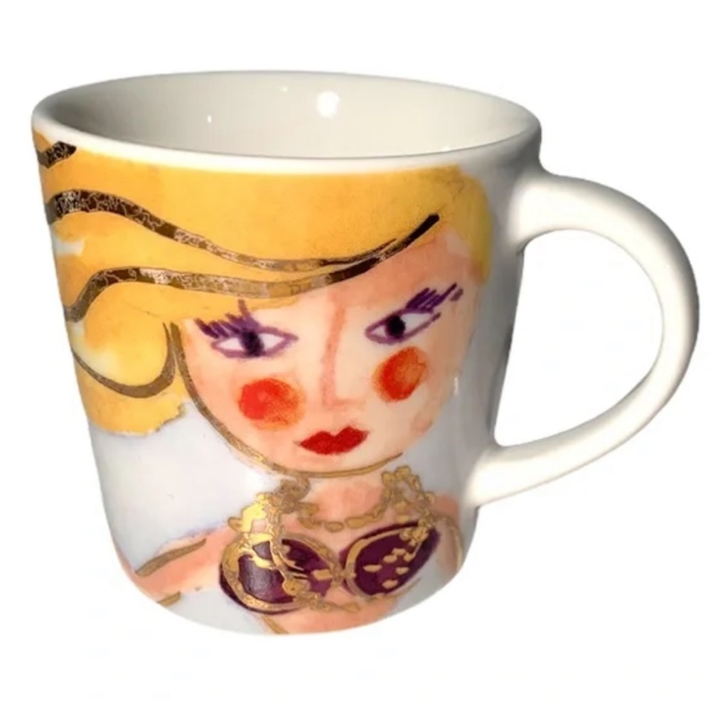 Starbucks Mini Coffee Expresso 3 oz Mug Mermaid Siren Seahorse Limited Edition